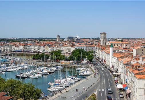 port de La Rochelle proche du Camping Les Tulipes, camping 2 étoiles bord de mer, camping avec piscine et jacuzzi à la Faute sur Mer proche de la Tranche sur Mer et des Sables d'Olonne en Vendée