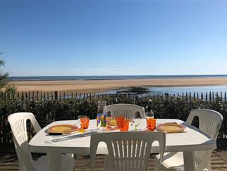 chalet vue mer, camping les tulipes, la faute sur mer, la tranche sur mer, ile de ré, accès plage, piscine chauffée - Camping les tulipes