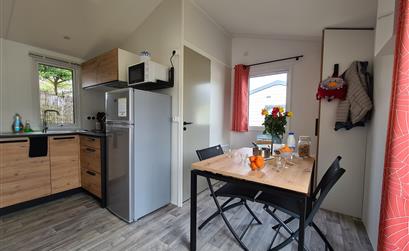 Mobil-home 2/4 personnes, camping les tulipes, la faute sur mer, la tranche sur mer, piscine chauffée, accès plage  - Camping les tulipes
